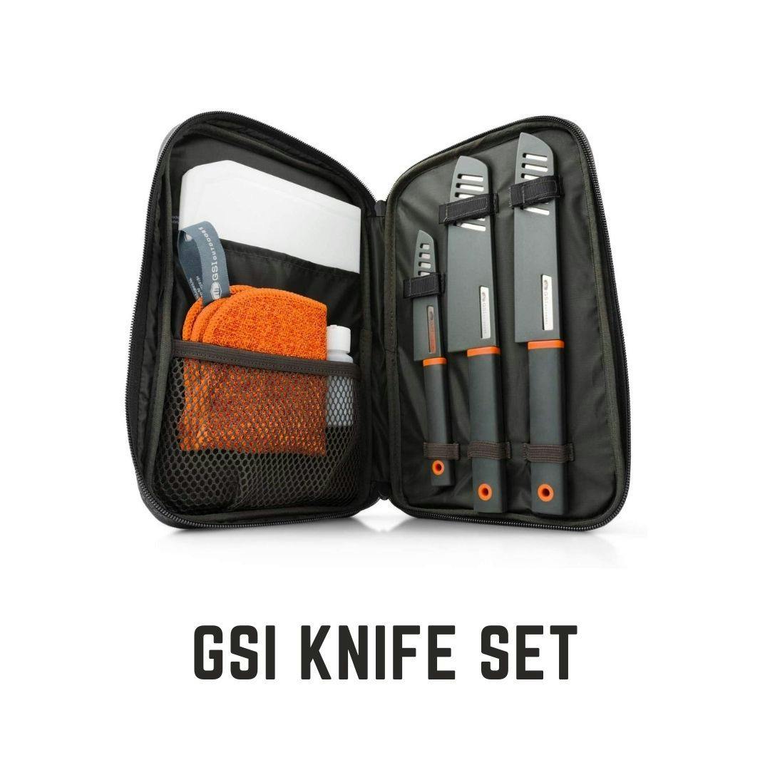 Graphic for holiday gift: GSI knife set
