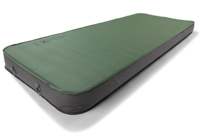 A picture of a Mega Mat sleeping pad that is a great addition for any campsite.