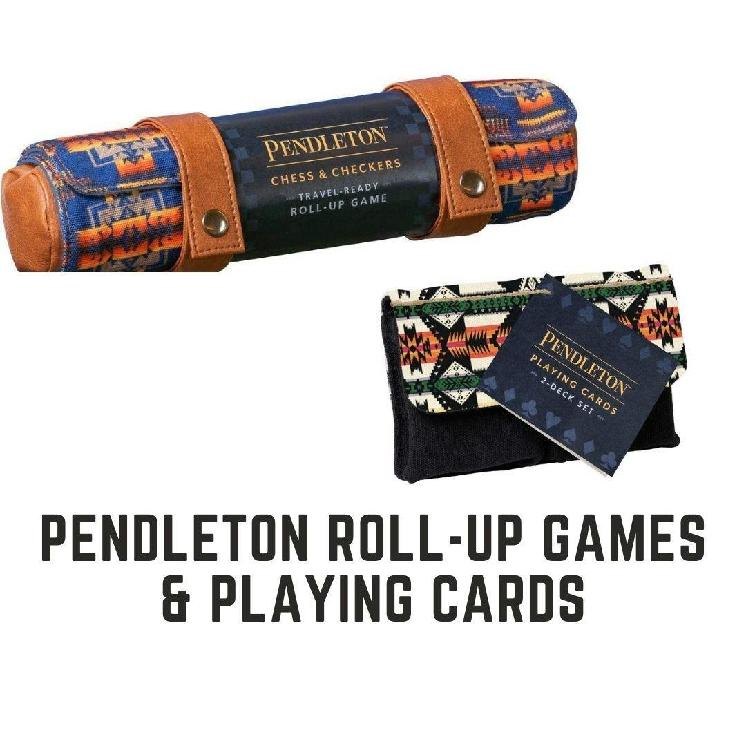 Graphic for holiday gift: Pendleton Roll Up Games