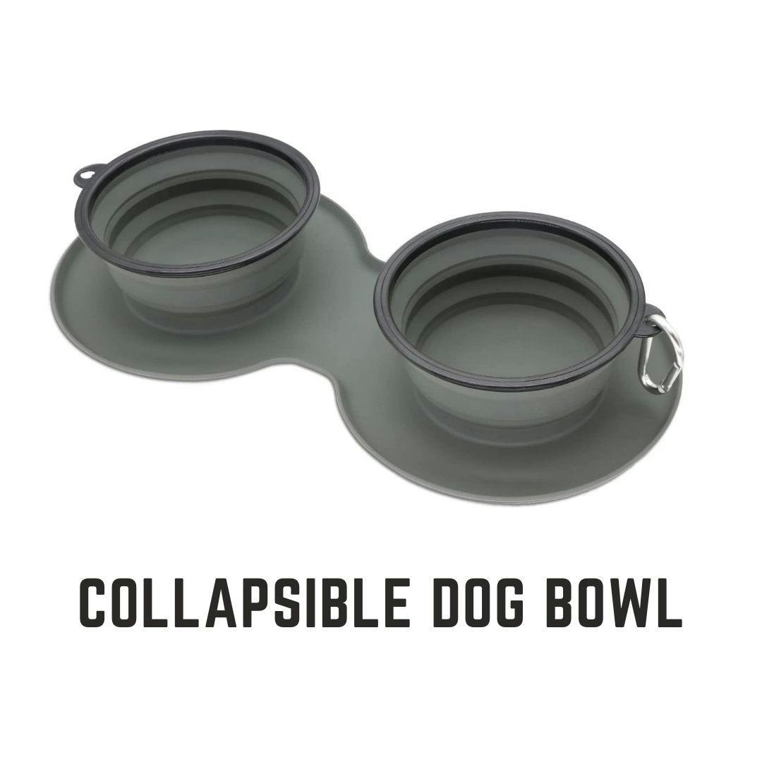 Graphic for holiday gift: collapsible dog bowl