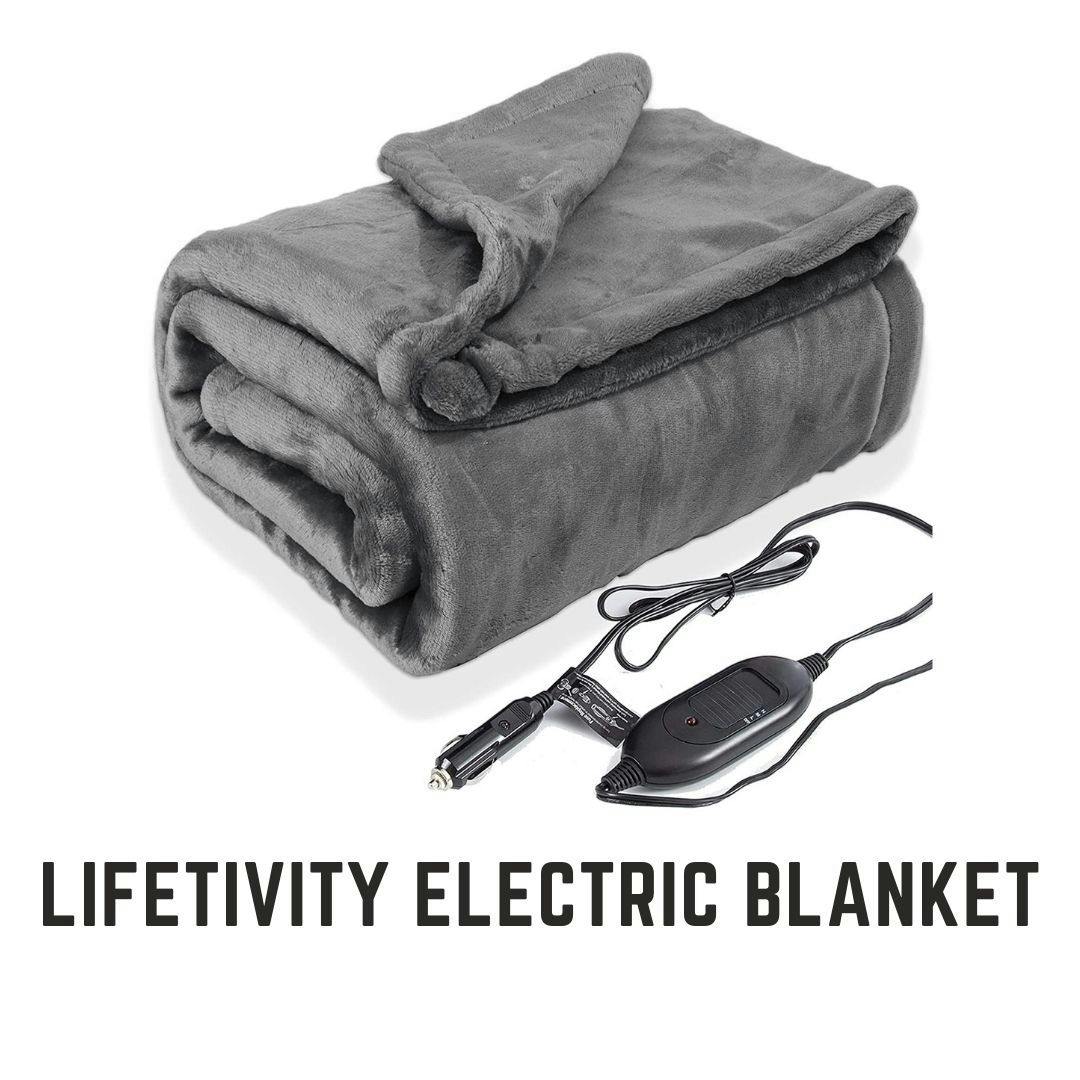 Graphic for holiday gift: Electric Blanket