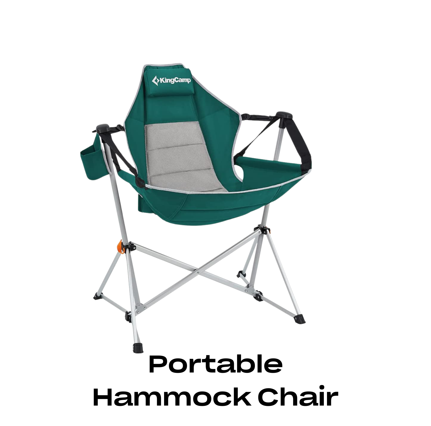 Graphic for a portable hammock chair, a perfect mother's day gift.