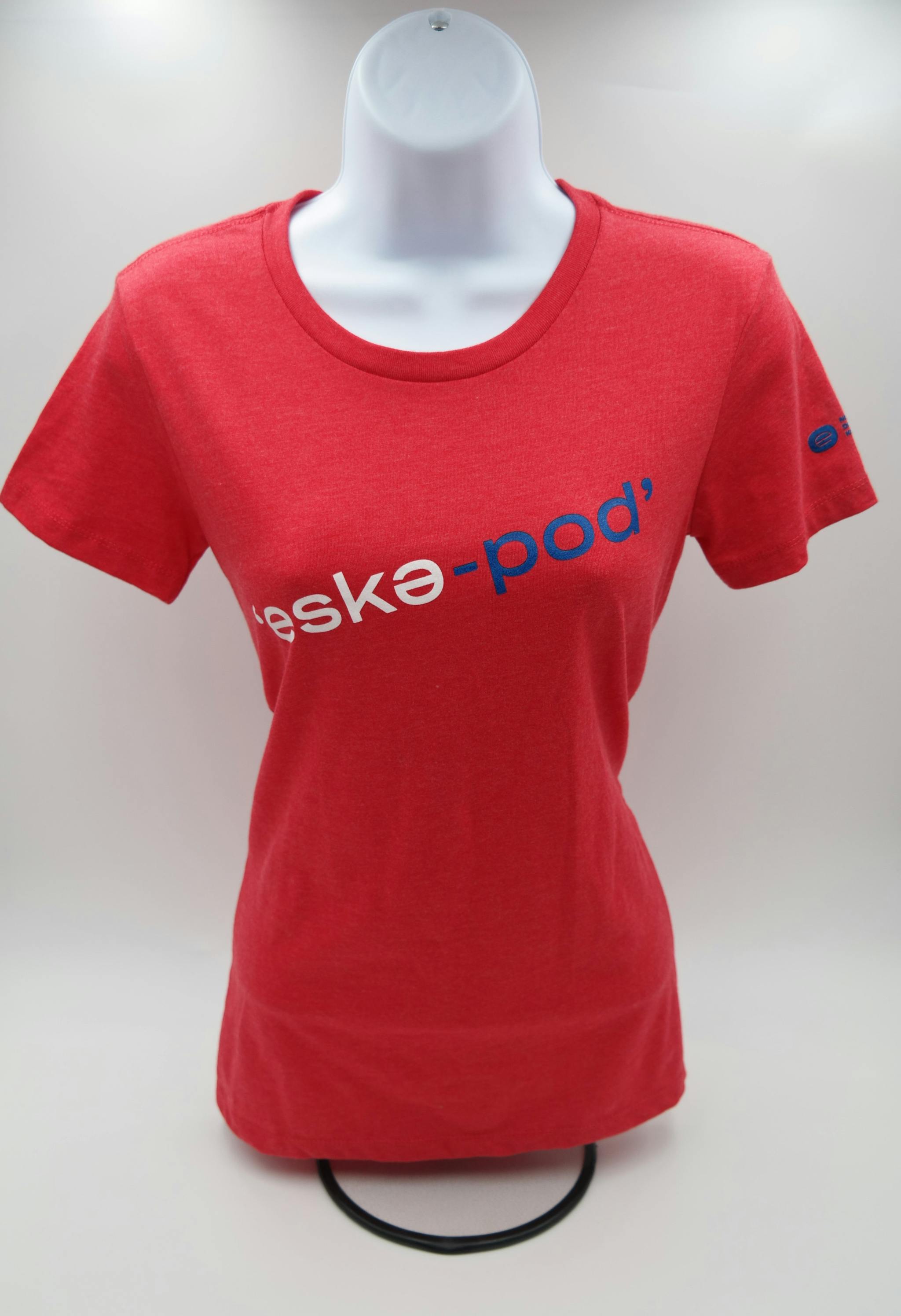 Women's 'eske-pod' T-Shirt Red