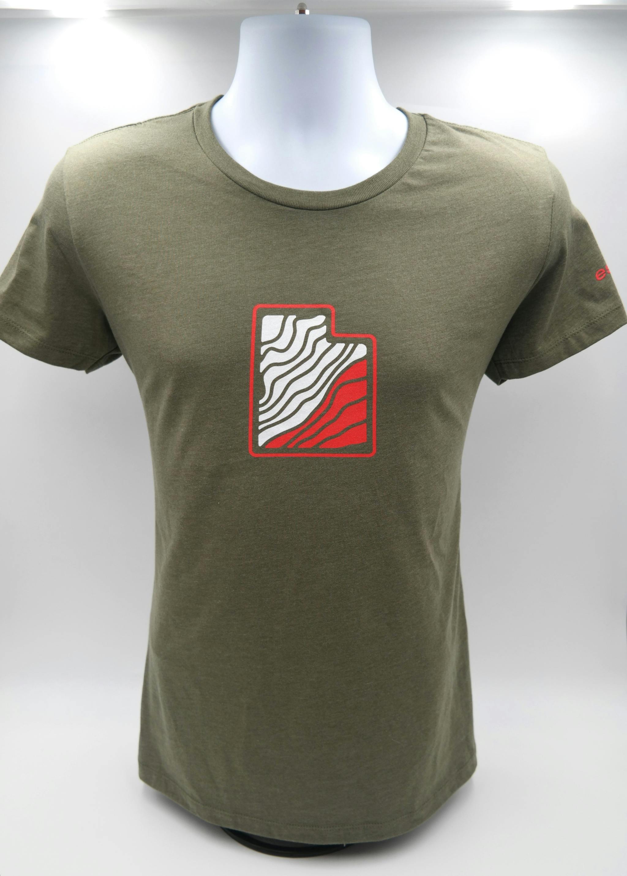 Men's "Utah" T-shirt-Green